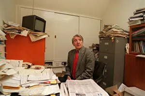 Dennis Skinner MP of the Labour Party in his office at House of Commons, London 1997 Dennis Skinner MP of the Labour Party in his office at House of Commons, London 1997