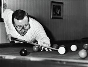 Dennis Taylor. July 1987 P011458 Dennis Taylor. July 1987 P011458