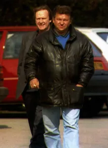 Dennis Waterman shy Actor goes undercover behind a minder while filming in Leeds Roman Dennis Waterman shy Actor goes undercover behind a minder while filming in Leeds Roman