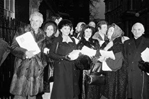 A deputation representing the theatrical profession handed in a petition to A deputation representing the theatrical profession handed in a petition to
