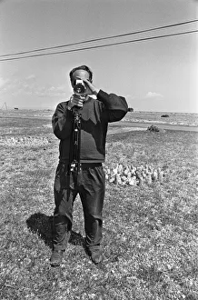Images Dated 12th May 1989: Derek Jarman, English film director, stage designer, diarist, artist, gardener