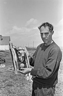 Images Dated 12th May 1989: Derek Jarman, English film director, stage designer, diarist, artist, gardener