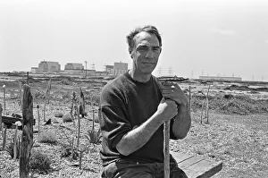 Images Dated 12th May 1989: Derek Jarman, English film director, stage designer, diarist, artist, gardener