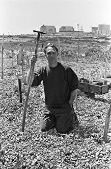 Images Dated 12th May 1989: Derek Jarman, English film director, stage designer, diarist, artist, gardener
