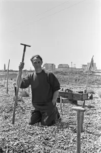 Images Dated 12th May 1989: Derek Jarman, English film director, stage designer, diarist, artist, gardener