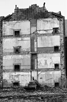 Fob1971 Gallery: Derelict Housing, Glasgow, Scotland, 6th March 1971. Face of Britain 1971 Feature
