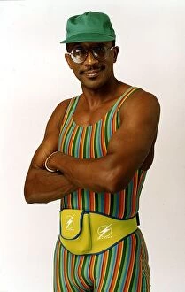 Images Dated 9th February 1994: Derrick Evans TV AMs Fitness instructor Mr Motivator Dbase A©Mirrorpix