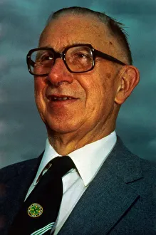 Jon Scan Gallery: Desmond White Celtic football chairman August 1985