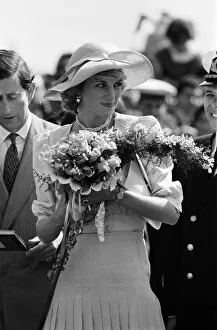 Images Dated 1st May 1985: Diana, Princes of Wales visits Sicily. May 1985
