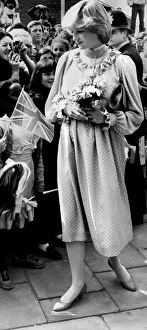 Diana Princess Of Wales - 18th May 1982. The Princess Of Wales Visiting The Albany Diana Princess Of Wales - 18th May 1982. The Princess Of Wales Visiting The Albany