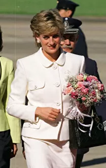 Images Dated 23rd November 1995: Diana, Princess of Wales on her four day visit to Argentina in her role as goodwill