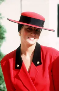 Diana, Princess of Wales, during her official visit to Normandy. 9th September 1987 Diana, Princess of Wales, during her official visit to Normandy. 9th September 1987