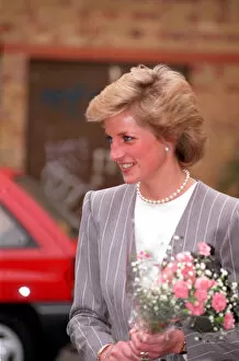 Images Dated 2nd October 1989: Diana, Princess of Wales pictured at a London charity presentation - 1989