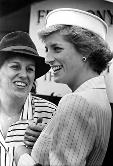 Diana, Princess of Wales during a visit to the Royal Show at Stoneleigh Diana, Princess of Wales during a visit to the Royal Show at Stoneleigh