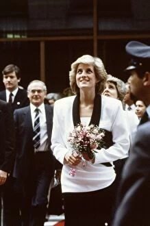 Diana Princess of Wales visits the Boys Town Orphanage and Children'