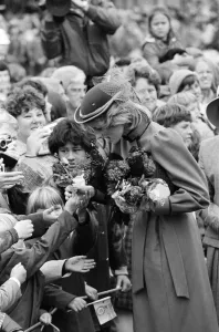 Diana, Princess of Wales visits New Zealand. April 1983 Diana, Princess of Wales visits New Zealand. April 1983
