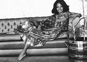 Diana Ross May 1973 the singer former member of The Supremes has just played the role of