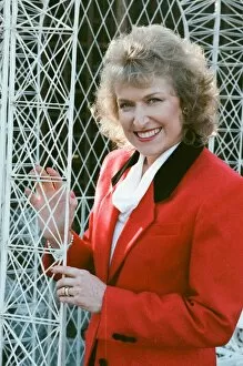 Images Dated 13th March 1990: Dietician and writer of Keep Fit and Healthy Eating books Rosemary Conley pictured at
