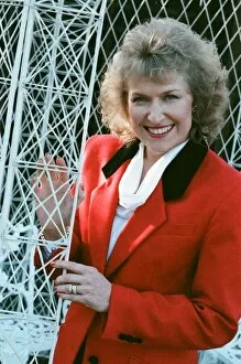 Images Dated 13th March 1990: Dietician and writer of Keep Fit and Healthy Eating books Rosemary Conley pictured at