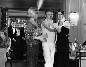 Images Dated 6th February 1978: Director David Hemmings shows David Bowie how to Tango when things went slightly wrong