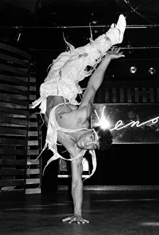 Disco dynamo Frankie Johnson Jnr was head over heels with joy when he won the UK Disco dynamo Frankie Johnson Jnr was head over heels with joy when he won the UK