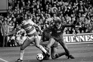 Images Dated 22nd October 1983: Division 1 football. Queens Park Rangers 0 v. Liverpool 1. October 1983 LF14-09-033