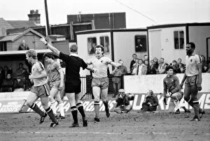 Images Dated 6th February 1982: Division 2 football. Watford 1 v. Chelsea 0. February 1982 LF08-38-004
