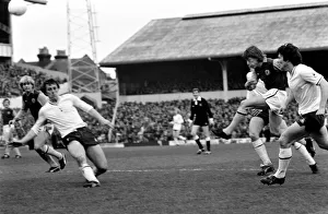 Division One Football 1980/81 Season. Tottenham Hotspur v Aston Villa, White Hart Lane Division One Football 1980/81 Season. Tottenham Hotspur v Aston Villa, White Hart Lane
