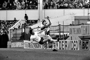 Division One Football 1980/81 Season. Tottenham Hotspur v Aston Villa, White Hart Lane Division One Football 1980/81 Season. Tottenham Hotspur v Aston Villa, White Hart Lane