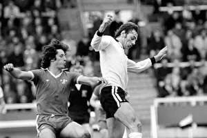 Images Dated 8th April 1977: Division Two football Fulham v Chelsea 1976 / 77 season. Fulham won the match three one