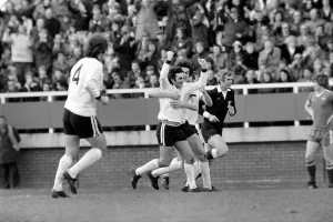 Images Dated 8th April 1977: Division Two football Fulham v Chelsea 1976 / 77 season. Fulham won the match three one