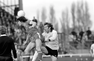 Images Dated 8th April 1977: Division Two football Fulham v Chelsea 1976 / 77 season. Fulham won the match three one