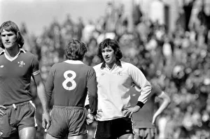 Images Dated 8th April 1977: Division Two football Fulham v Chelsea 1976 / 77 season. Fulham won the match three one