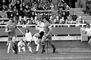 Images Dated 8th April 1977: Division Two football Fulham v Chelsea 1976 / 77 season. Fulham won the match three one