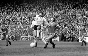 Images Dated 8th April 1977: Division Two football Fulham v Chelsea 1976 / 77 season. Fulham won the match three one