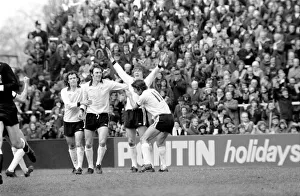 Images Dated 8th April 1977: Division Two football Fulham v Chelsea 1976 / 77 season. Fulham won the match three one