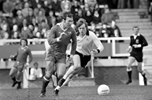 Images Dated 8th April 1977: Division Two football Fulham v Chelsea 1976 / 77 season. Fulham won the match three one