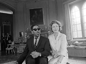 Dizzy Gillespie Jazz Man June 1963 at Fort Belvedere near Ascot Dizzy Gillespie Jazz Man June 1963 at Fort Belvedere near Ascot