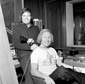 D.J. Tony Blackburn and D.J. David Hamilton. January 1975 75-00324-001