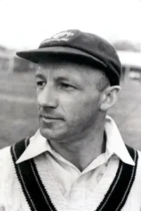 Don Bradman, Cricketer Wearing cricket whites and cap. Circa 1930 Don Bradman, Cricketer Wearing cricket whites and cap. Circa 1930
