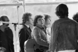 Don Mclean - America singer and songwriter backstage before he performs to a reported 85 Don Mclean - America singer and songwriter backstage before he performs to a reported 85