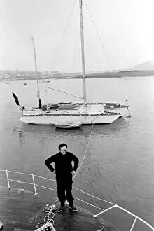 Yachting Collection: Donald Crowhurst who will leave Teignmouth to compete in the Sunday Times Golden Globe