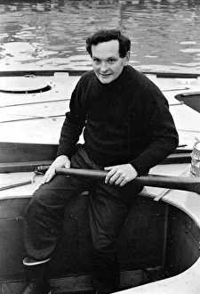 00093 Gallery: Donald Crowhurst who will leave Teignmouth to compete in the Sunday Times Golden Globe