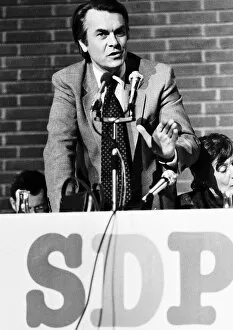 Images Dated 17th March 1982: Dr David Owen former Labour foreign secretary, is now the new leader of the Social