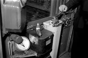 The Driver's compartment in a London tube of the same design as the one which crashed The Driver's compartment in a London tube of the same design as the one which crashed