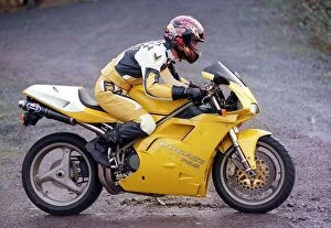 Ducati 748 Motorbike suits December 1998 Frank Thomas Leathers