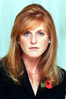 Images Dated 4th November 1997: The Duchess of York at home November 1997