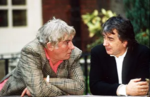 Dudley Moore Actor and Comedian with his partner Peter Cook from the hilarious comedy Dudley Moore Actor and Comedian with his partner Peter Cook from the hilarious comedy
