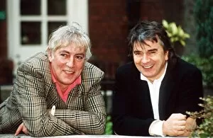 Images Dated 6th November 1990: Dudley Moore Actor and Comedian with his partner Peter Cook from the hilarious comedy