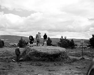 Duke of Cumberland's Stone, Culoden Moor, Inverness, Highlands, Scotland